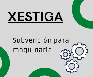 Subvención maquinaria